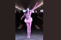 FILE PHOTO: A cosplayer poses as Spider-Barbie during New York Comic Con 2023 - Day 4 at Javits Center on 15 October 2023 in New York City. (Photo by Roy Rochlin / GETTY IMAGES NORTH AMERICA / Getty Images via AFP)