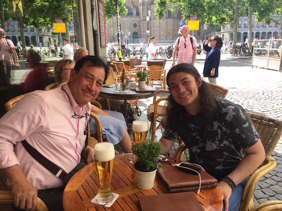 Spending time with Lester Demetillo in Maastricht, The Netherlands, 2019