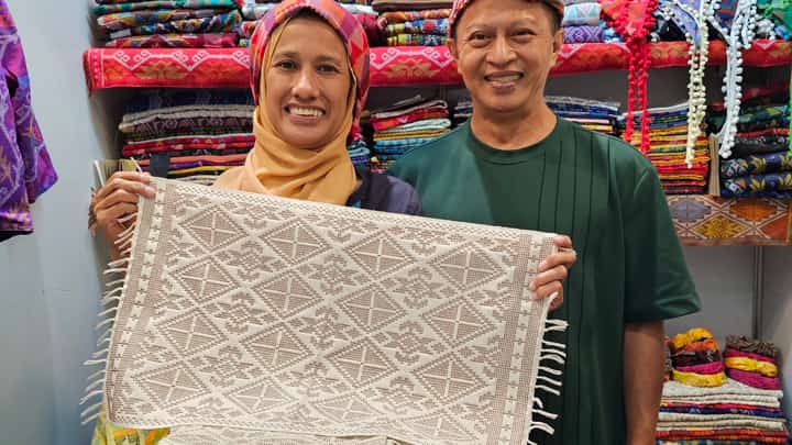 Weaving is an enduring craft for Indigenous folks especially for ‘grandmaster weaver’ Evelynda Otong.