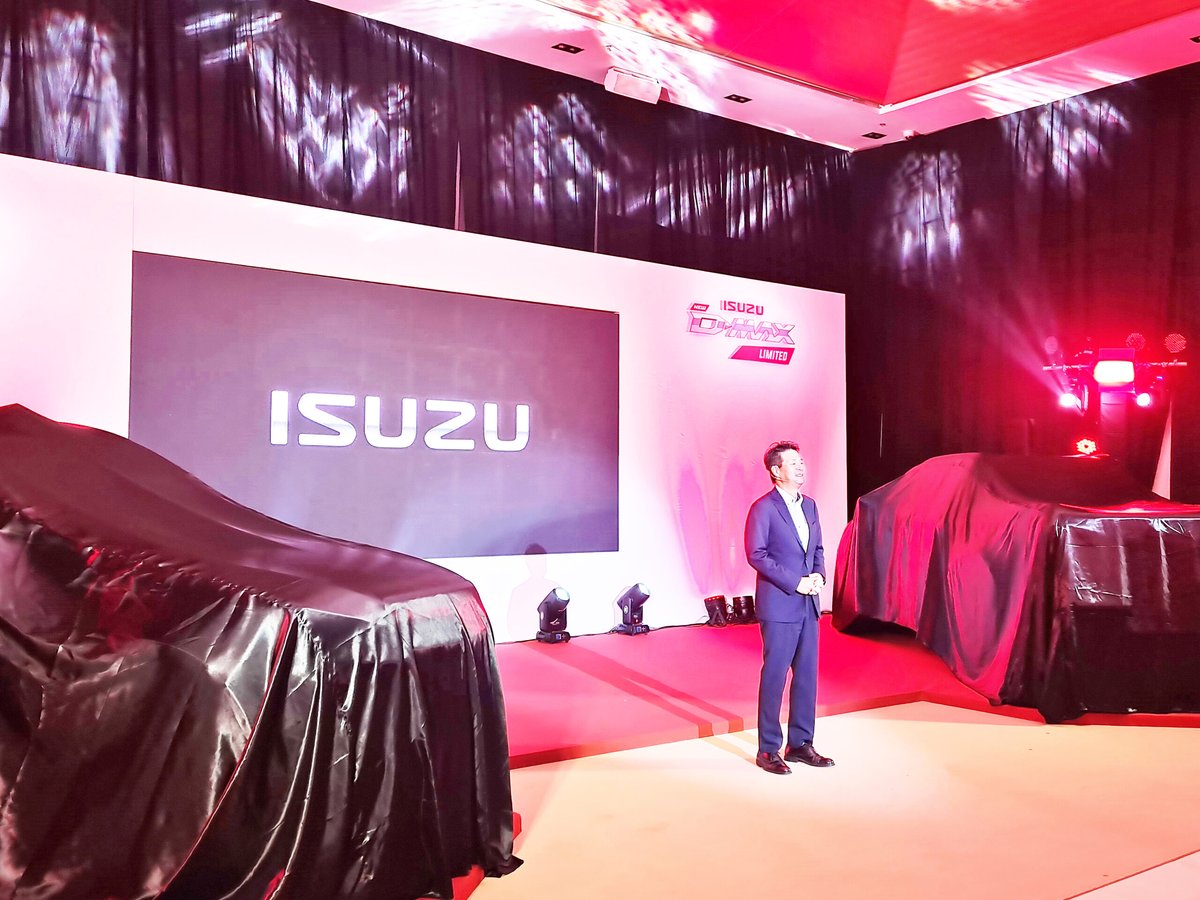 NEW IPC president Tetsuya Fujita welcomes special guests and the motoring media to the launch event.