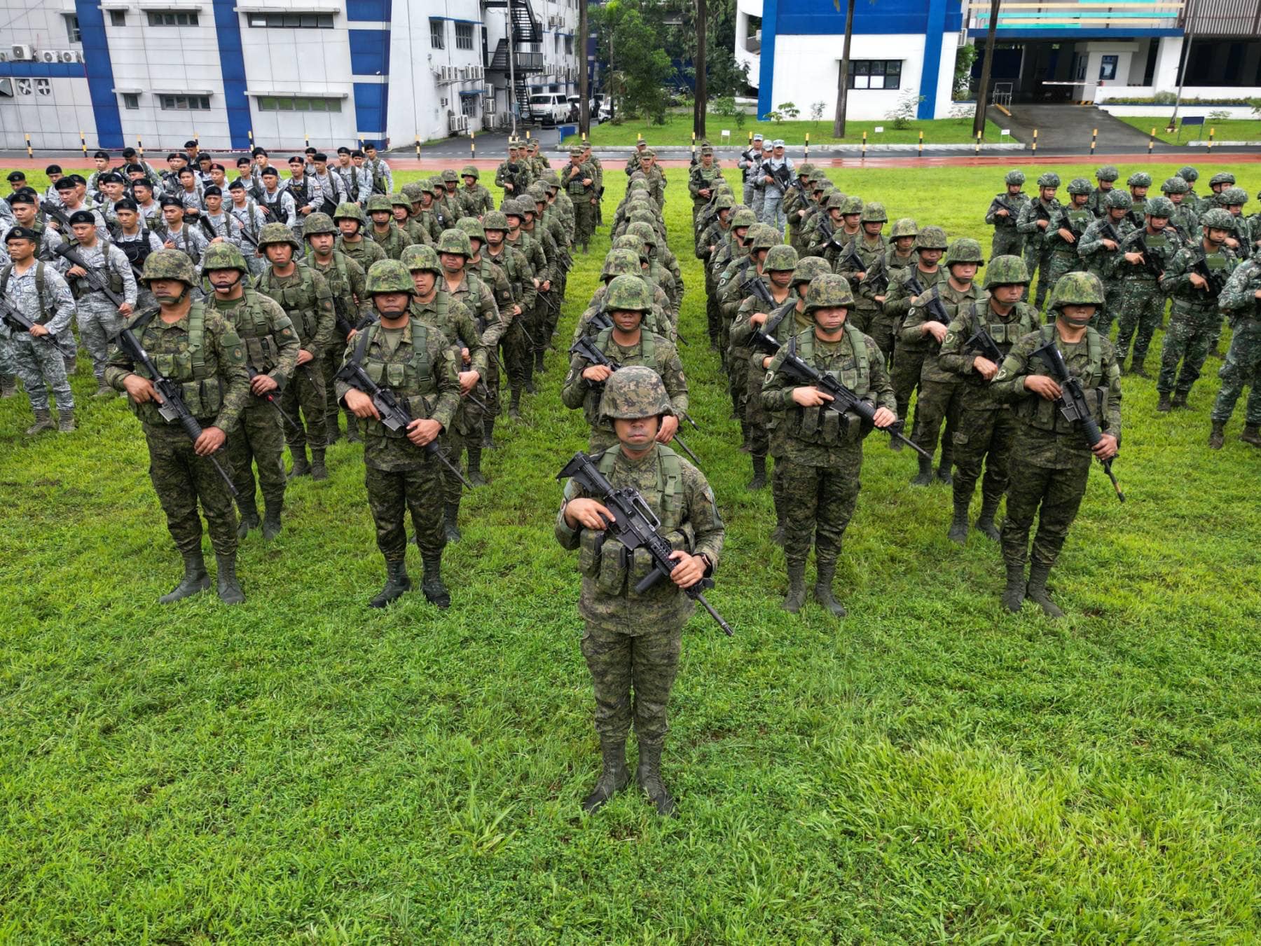 Security forces on alert as Filipinos vote in village polls