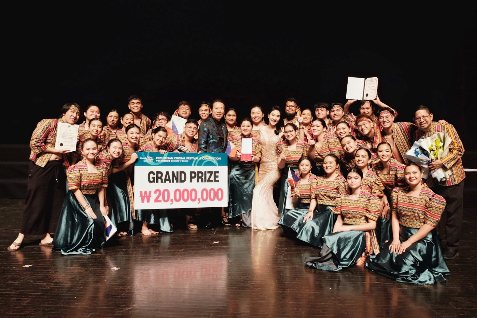 DLSU Chorale wins Grand Prix at Busan Chorale Festival and Competition