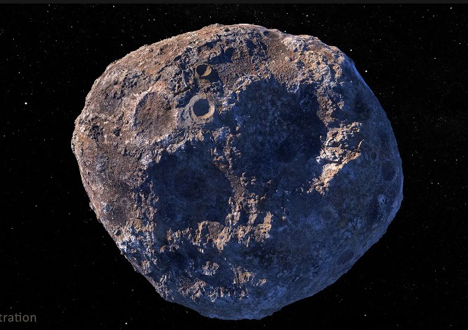 NASA probing Psyche’s dark core