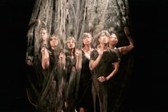 Devised one-act play stages personal experiences, survival stories during storms