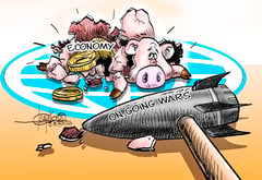 Geopolitics and shock-prone world