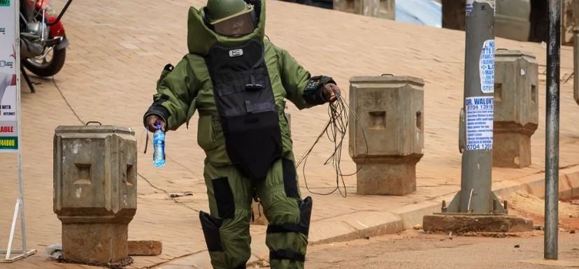 Ugandan police foil church bomb plot