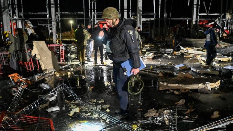 Russian strike on Ukraine mail depot kills six
