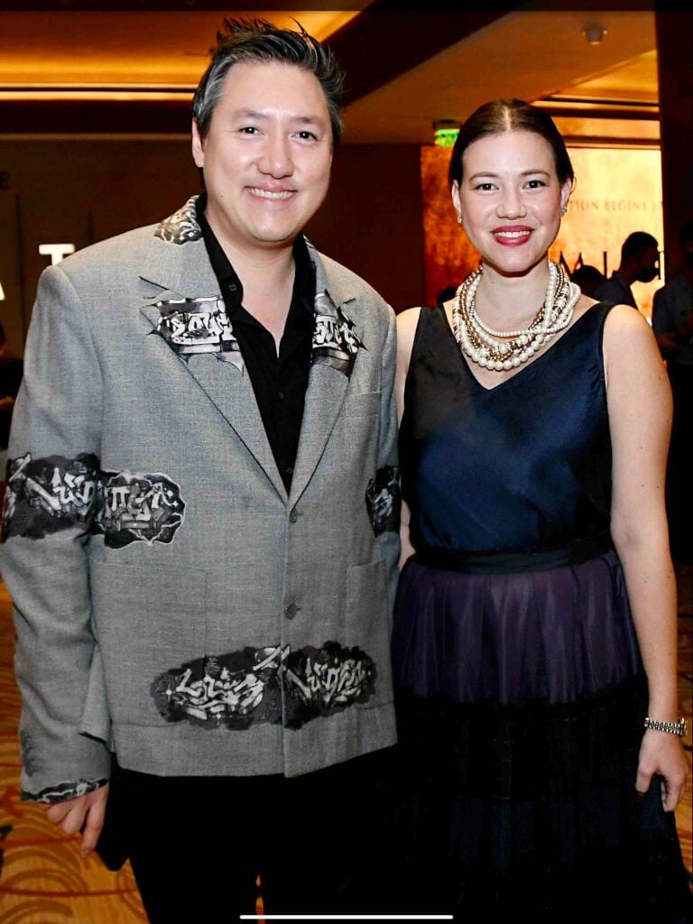 Carlos Calma and Kathleen Liechtenstein.