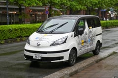 Japan’s first fully autonomous vehicle suspended