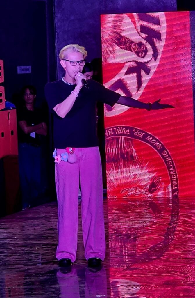 Drag Den winner Naia spearheaded the event (Photo by Roel Hoang Manipon)