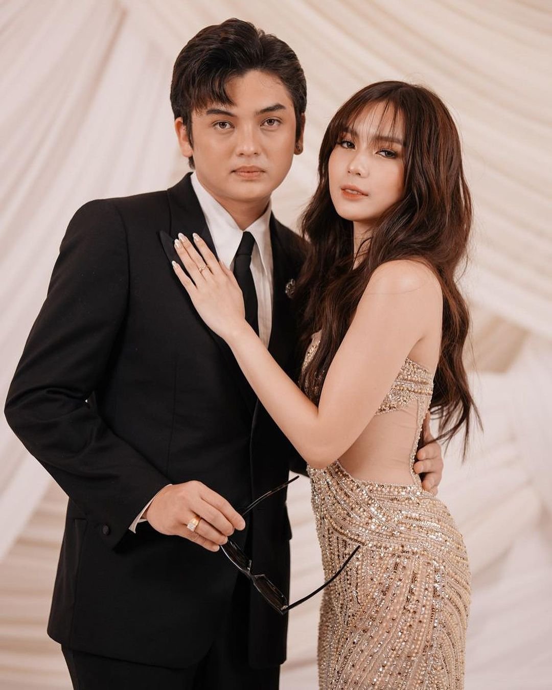 Seth Fedelin and Francine Diaz.