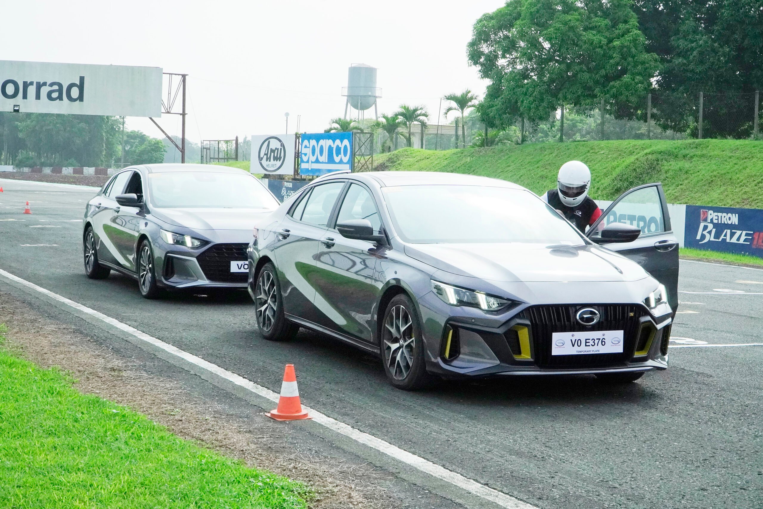 EMPOW ON THE TRACK — The thrill — and realization — of taking a premium car for a spin