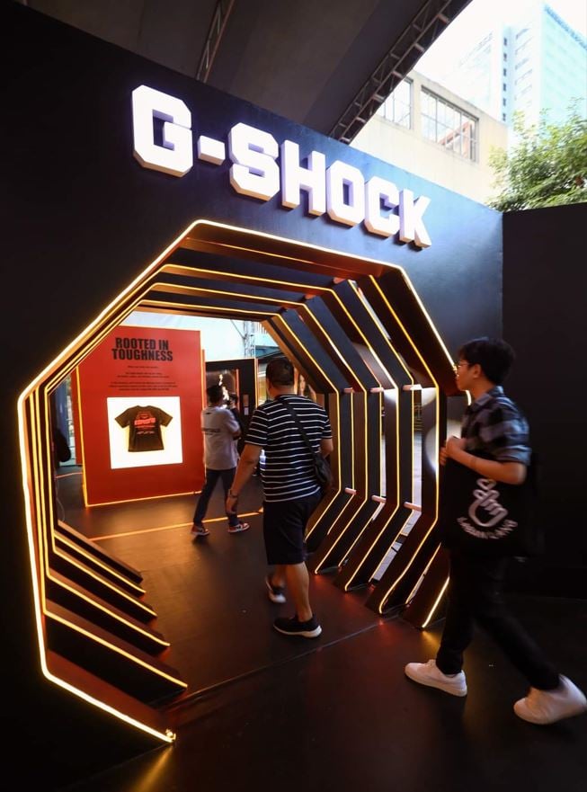 THE G-Shock x 88rising pop-up store.