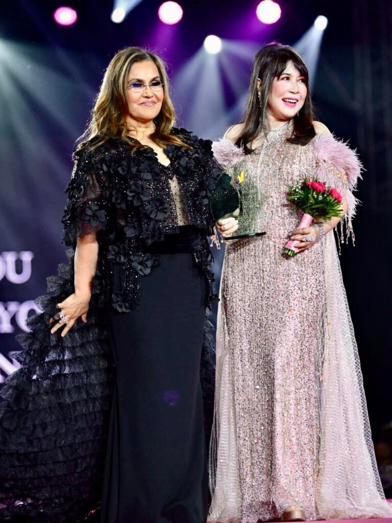 Katrina Ponce Enrile and Malou Martinez.