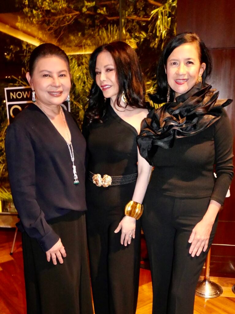 Marian Ong, Ching Cruz and Mia Borromeo.