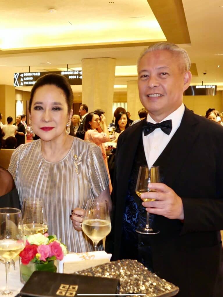 Mimi Osmeña and David Lim.