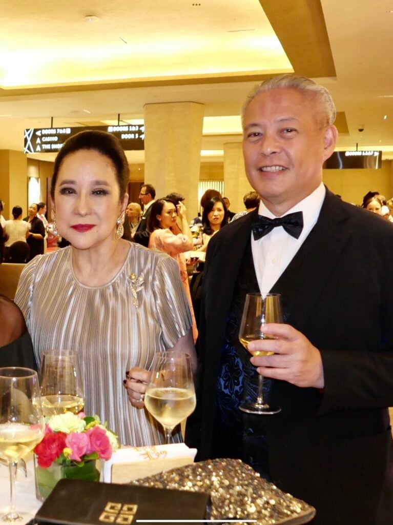 Mimi Osmeña and David Lim.