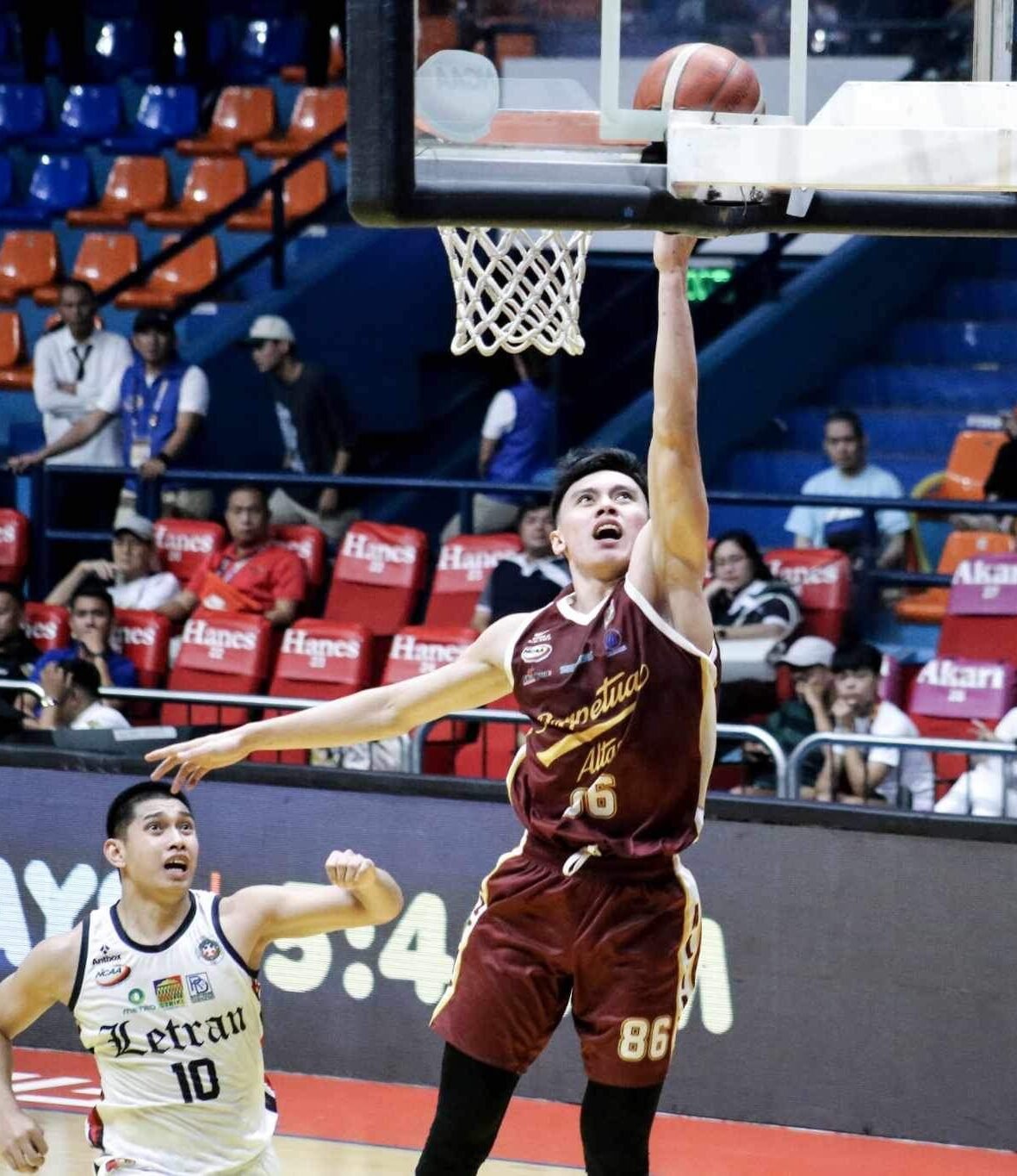 Perpetual rolls past cold Letran