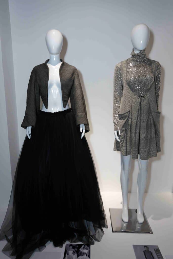 creations made of inabel brought to life by fashion designer Vic Barba.