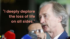 UN’s Syria envoy deplores ‘horrific’ bloodshed