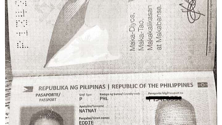 EDDIE Natnat waited three years for his residence permit only to be told that the documents provided by Krizelle Respicio were fake. | PHOTOGRAPH COURTESY OF RDN