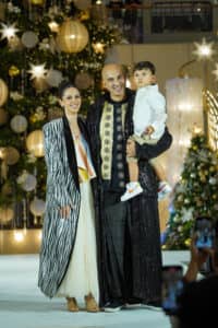 KC Montero with wife Stephanie Dods and son Wyatt.