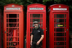 Britain’s iconic red phone boxes get new lease of life