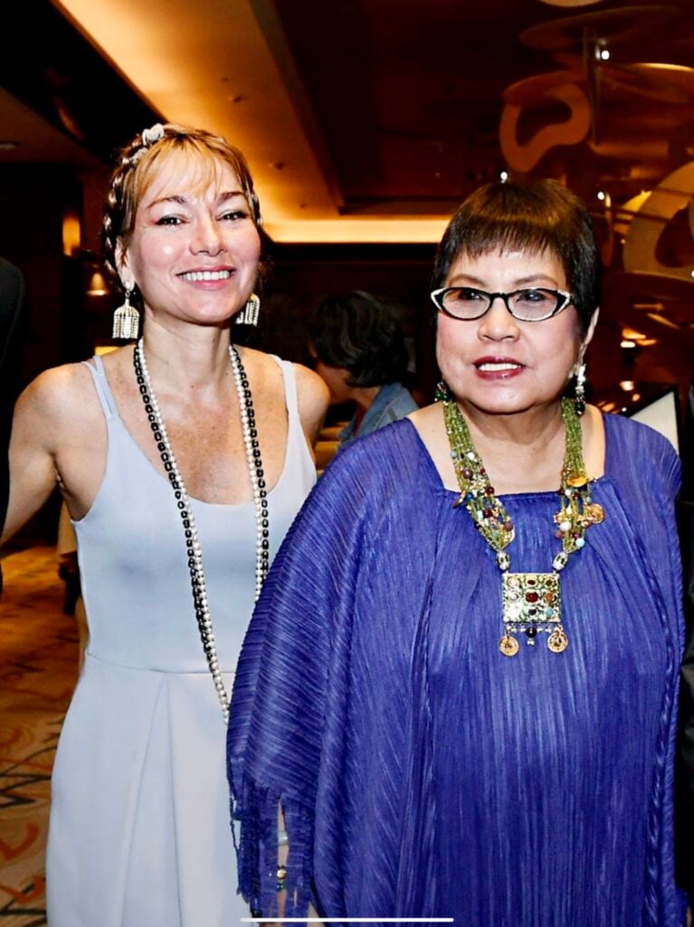 Sabrina Artadi and Atty. Lorna Kapunan.