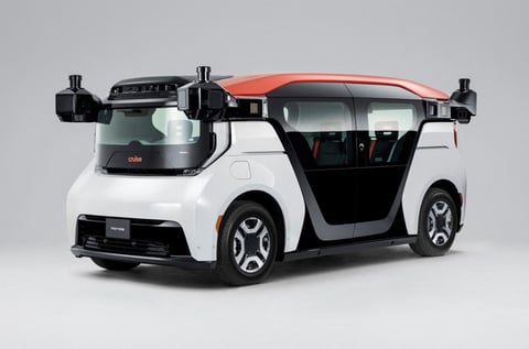 Driverless taxis to serve Tokyo commuters