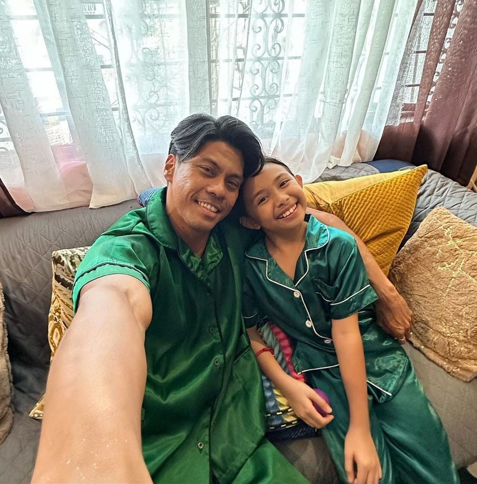 NAPOLES with child actor Athea Ruedas.