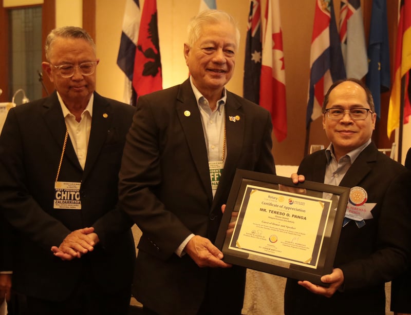 PEZA chief lures potential Rotarian investors with ecozone perks