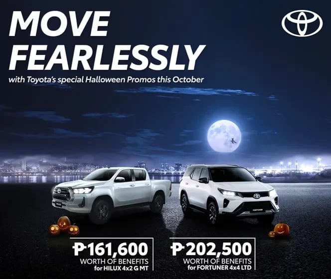 Toyota Halloween deals still on