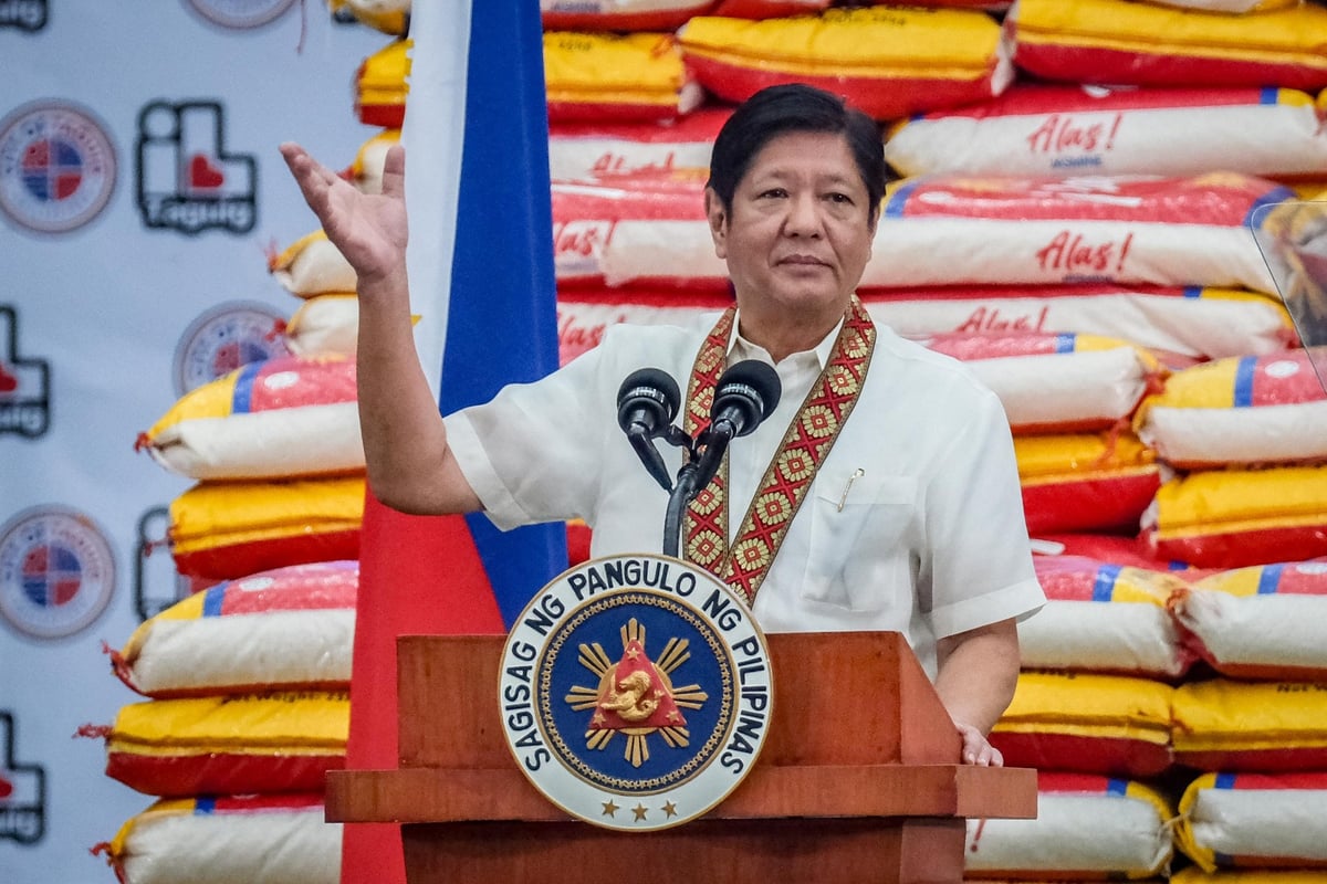 Marcos officially lifts rice price ceiling effective 4 October
