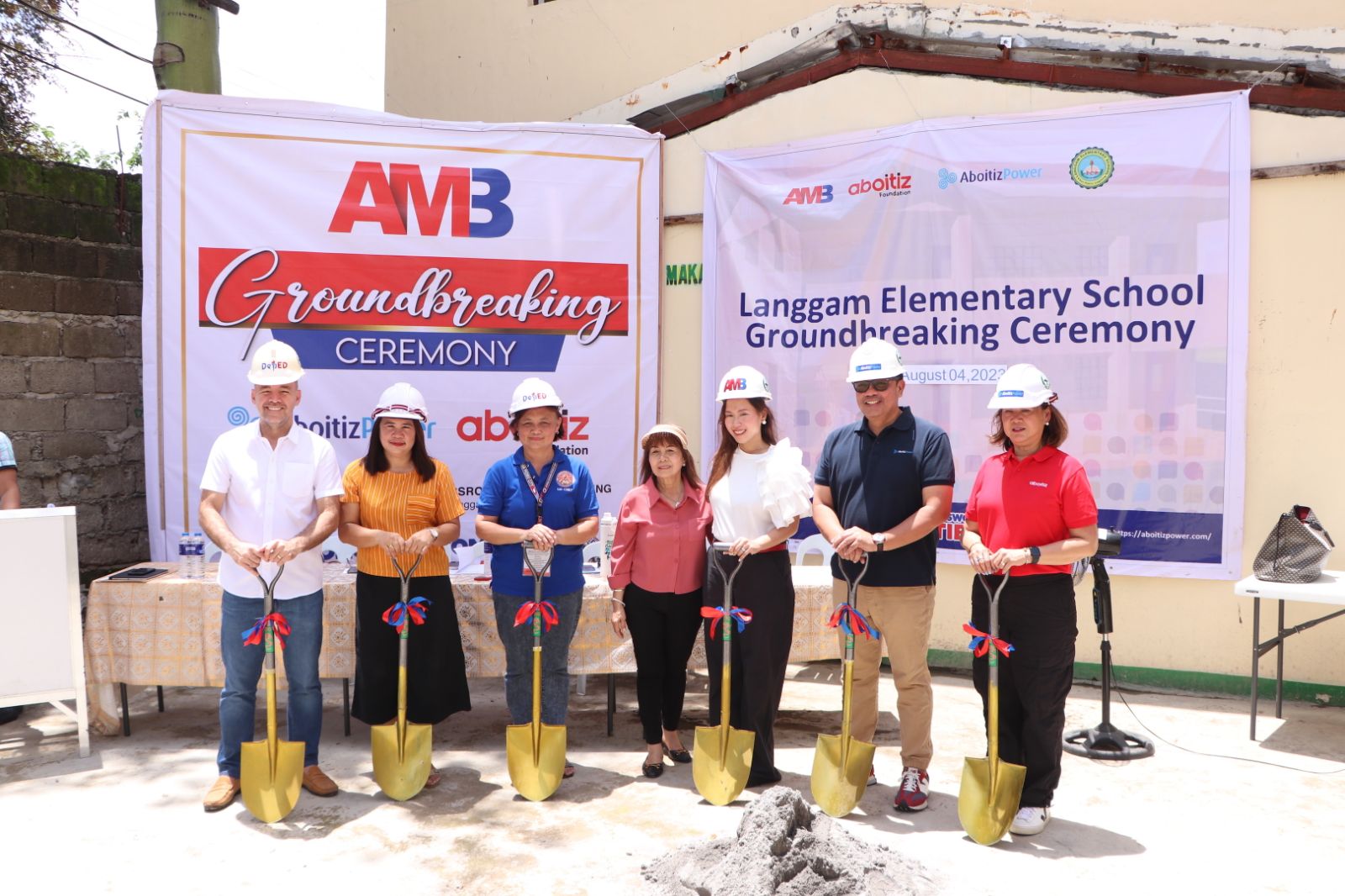 AboitizPower and partners rebuild  Langgam Elementary School in Laguna