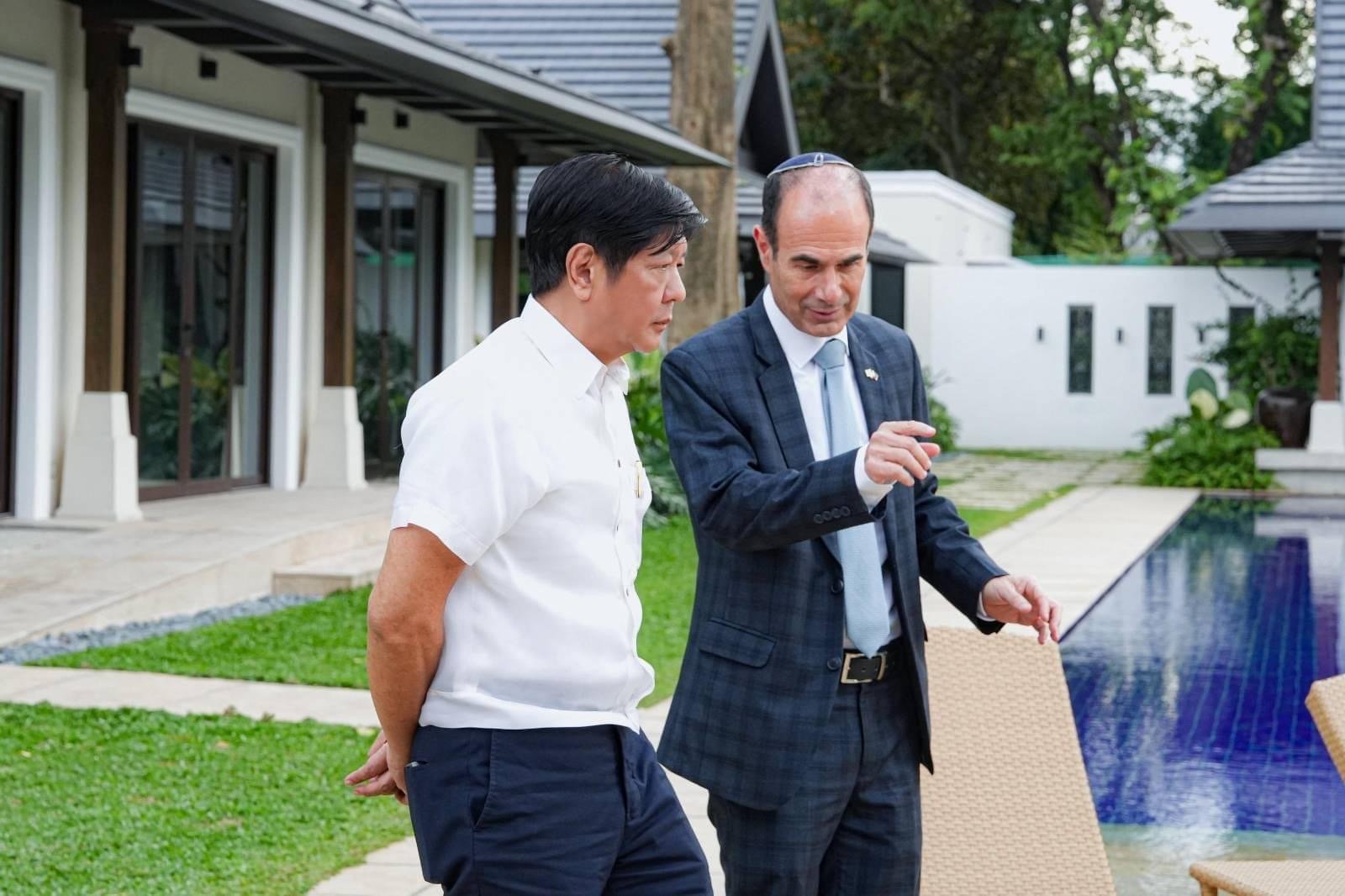 PBBM meets Israeli Ambassador to discuss ongoing Israel-Hamas conflict