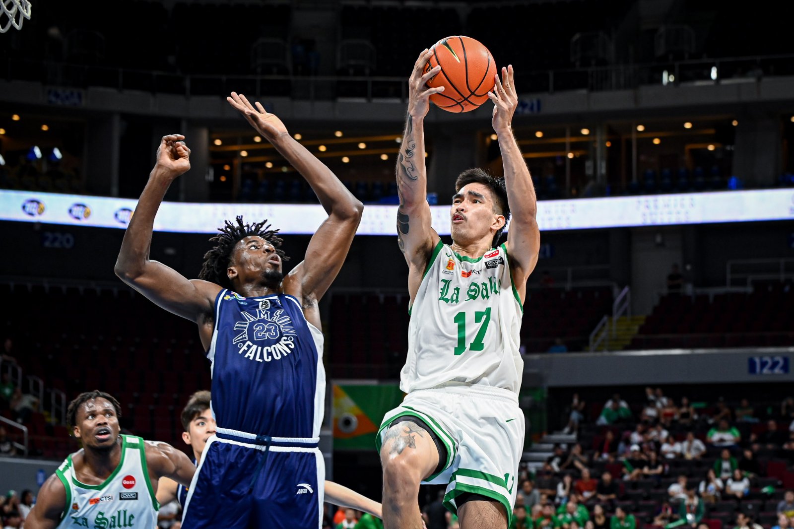 La Salle downs Adamson to capture third win