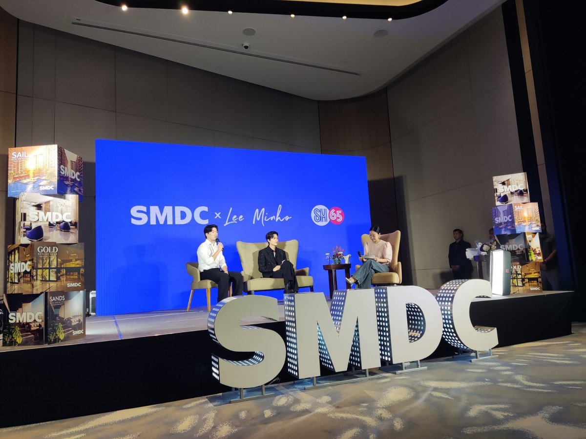 Lee Minho takes a ‘Step into Luxury’ with SMDC