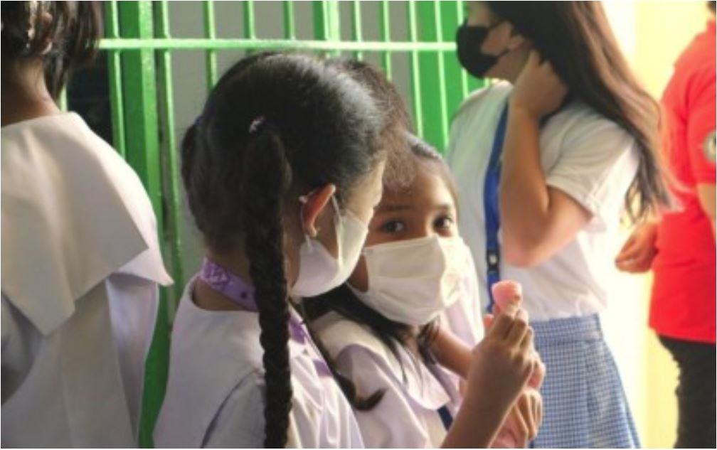 Davao students urged: Wear masks