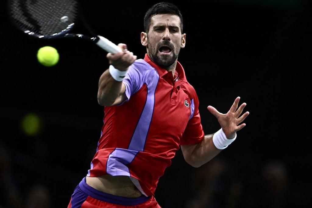 Djokovic makes winning return while Medvedev loses cool