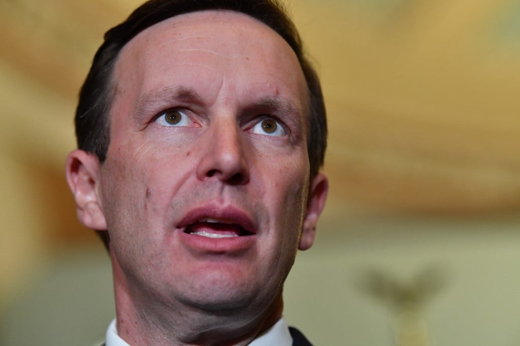 US Senator Chris Murphy said on November 8, 2023, that it is "vital" for Israel to carry out a more targeted offensive in the Gaza Strip to limit civilian casualties. Photo by Nicholas Kamm / AFP