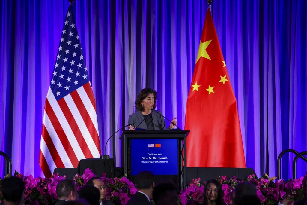 US, China commerce ministers pledge to further talks in 2024