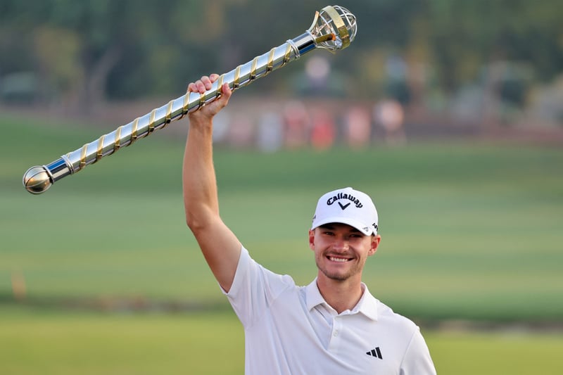 Hojgaard’s birdie burst carries him to Dubai title