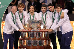 ITALIANS END DROUGHT — Sinner brings Davis Cup trophy back to Italy