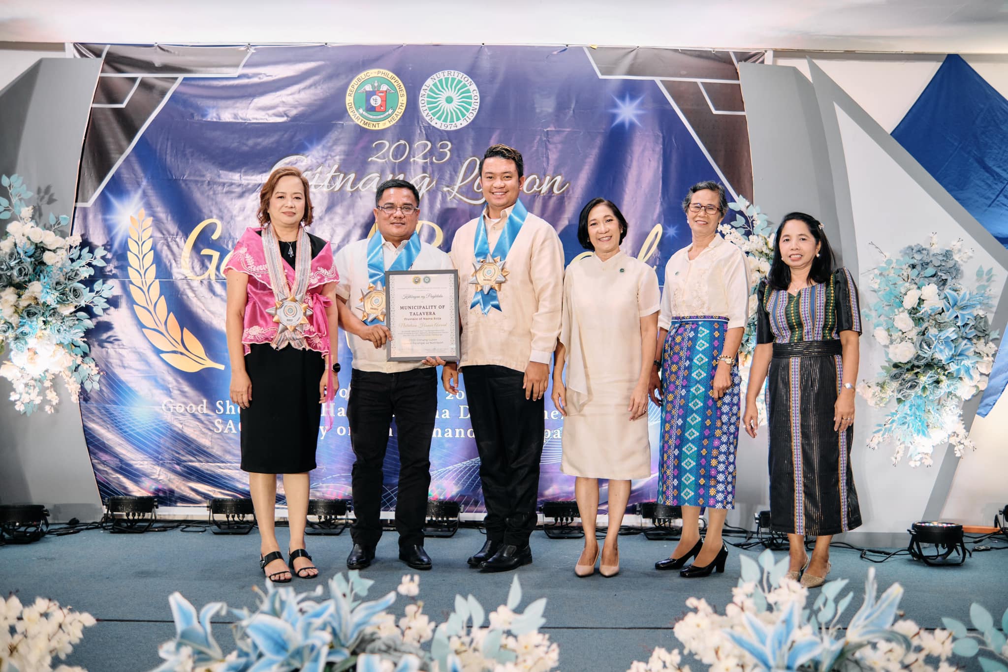 Mabalacat, Talavera feted for nutrition initiatives