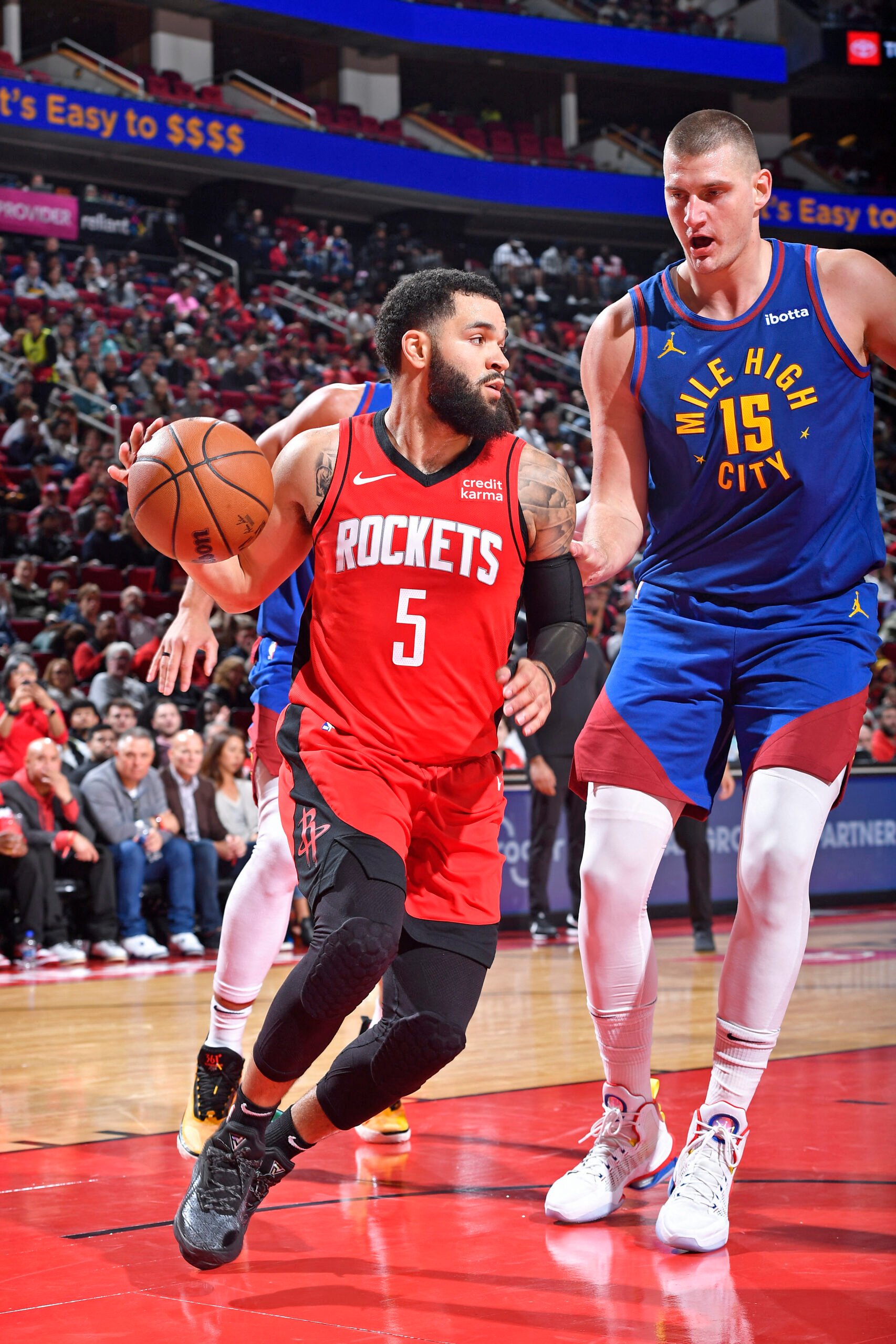 ROCKETS EXPLODE — Houston shocks Denver; Maxey drops 50