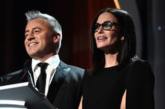 ‘Friends’ stars LeBlanc and Cox pay tribute to Matthew Perry