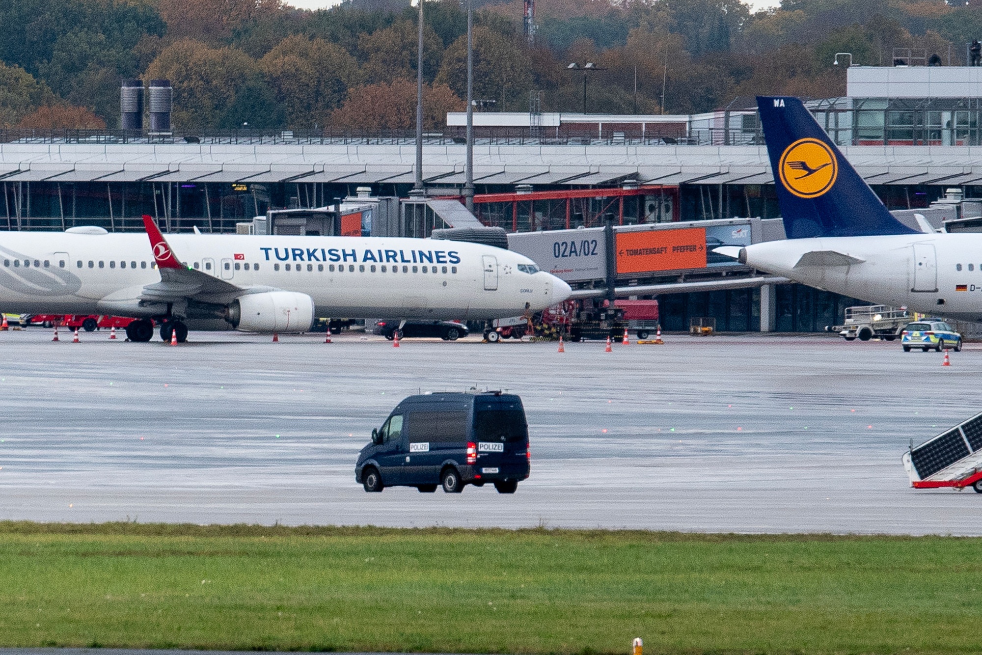 Hamburg airport hostage-taker surrenders
