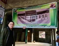 SBG inspects new multi-purpose building in Samal, Davao del Norte