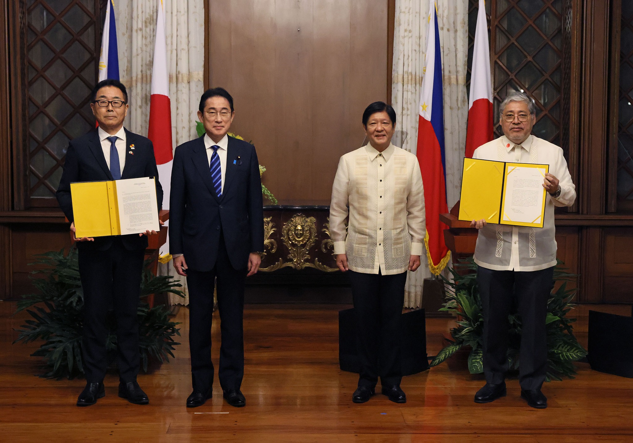 Signing and exchange of notes for Official Security Assistance (OSA) to the Philippines