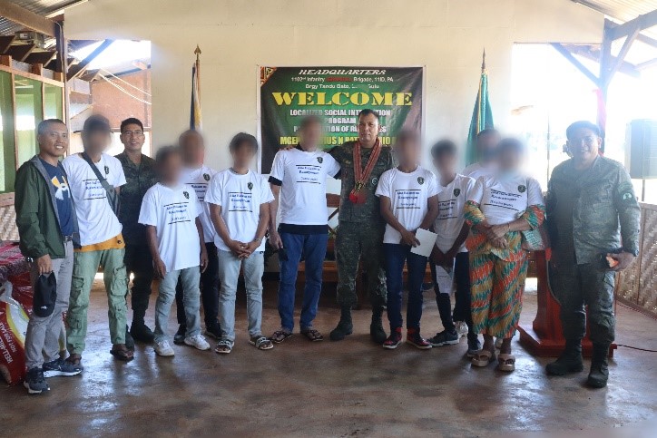 9 ASG members yield high-powered firearms